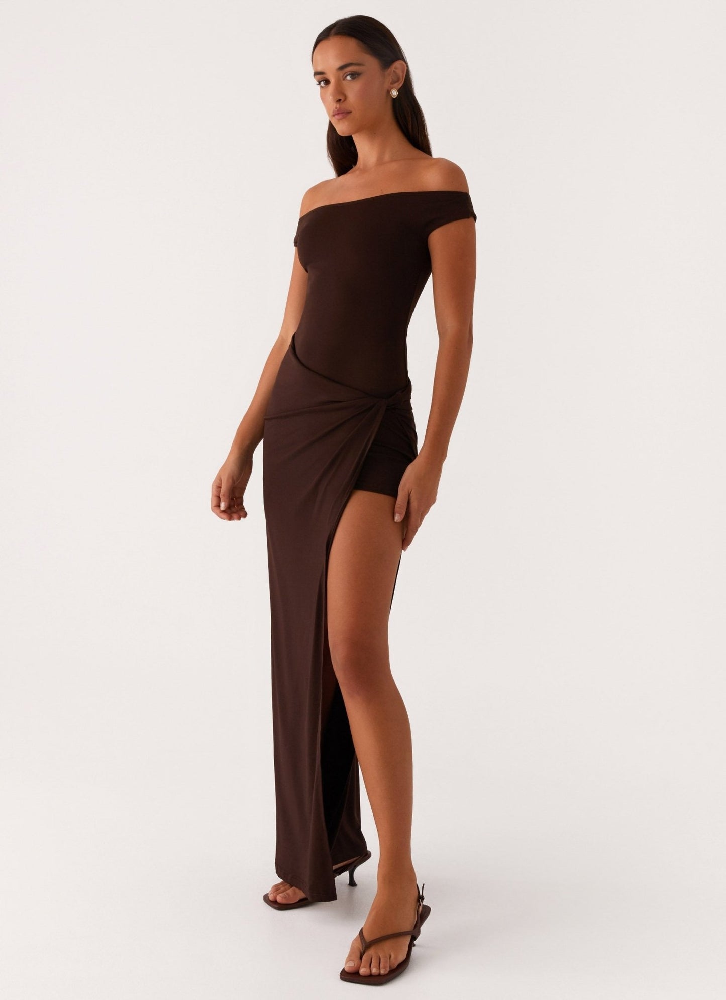 Alabama Dress - Chocolat - Basics Core